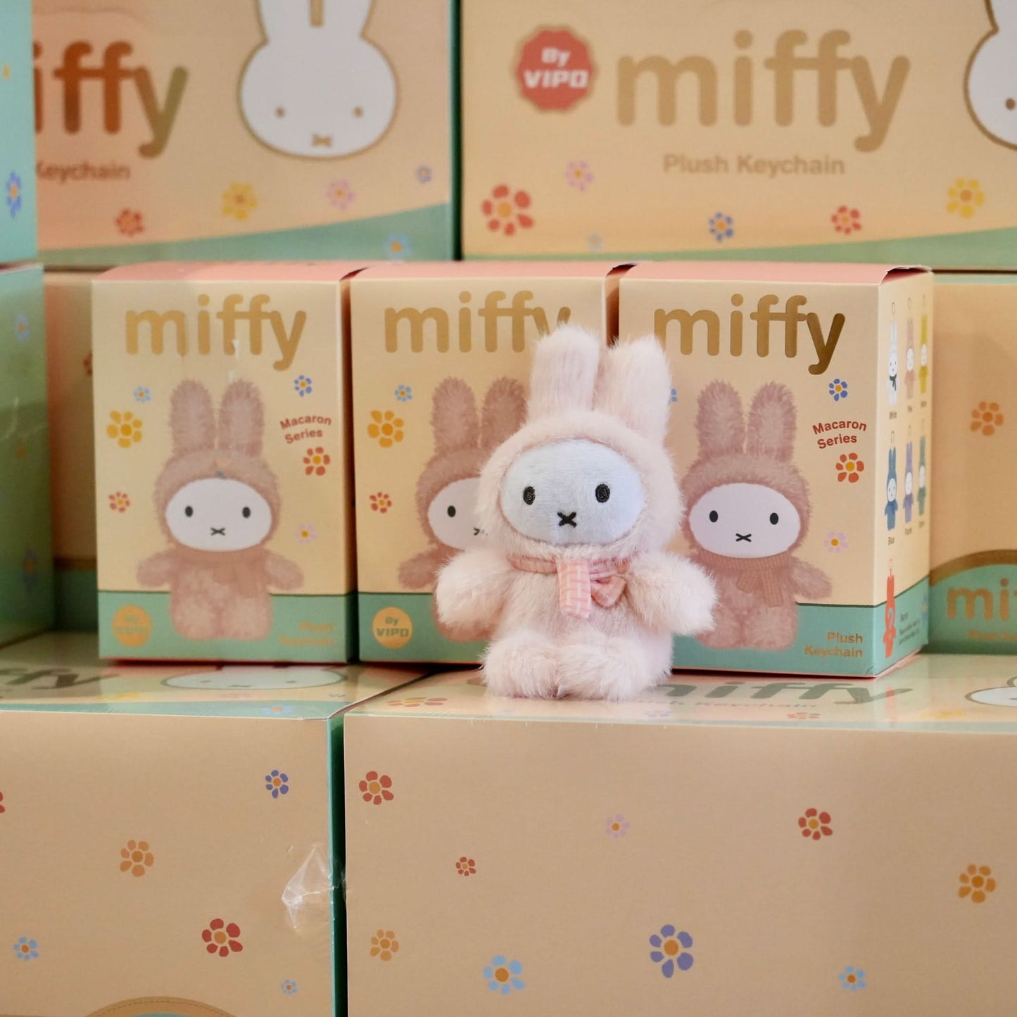 VIPO x Miffy Macaron Series Plush Blind Box - toptoylands