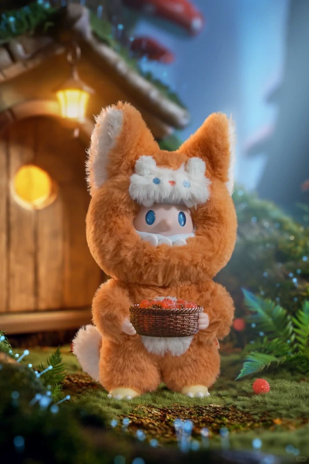 FARMER BOB Ani-Night Monster Serie Vinyl Plüsch Anhänger Blindbox