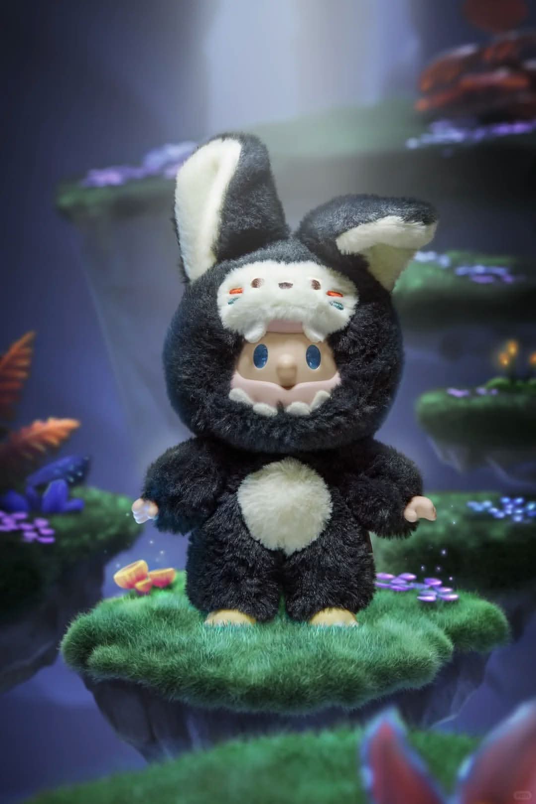FARMER BOB Ani-Night Monster Serie Vinyl Plüsch Anhänger Blindbox
