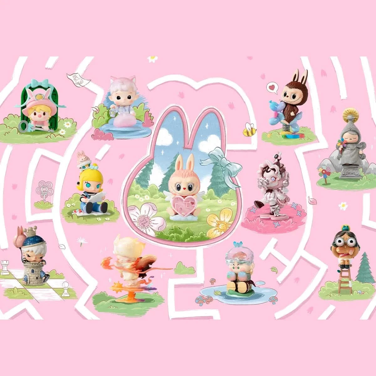 Finding MOKOKO Series Figures Blindbox - toptoylands
