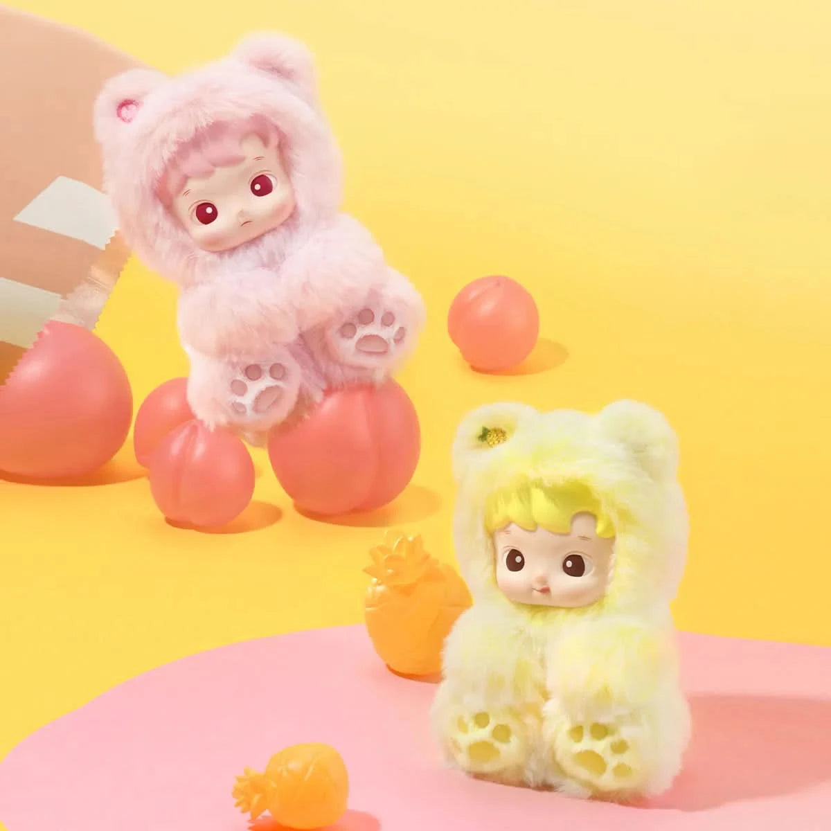 HACIPUPU Gummy Bear Series-Vinyl Plush Pendant Blind Box - toptoylands