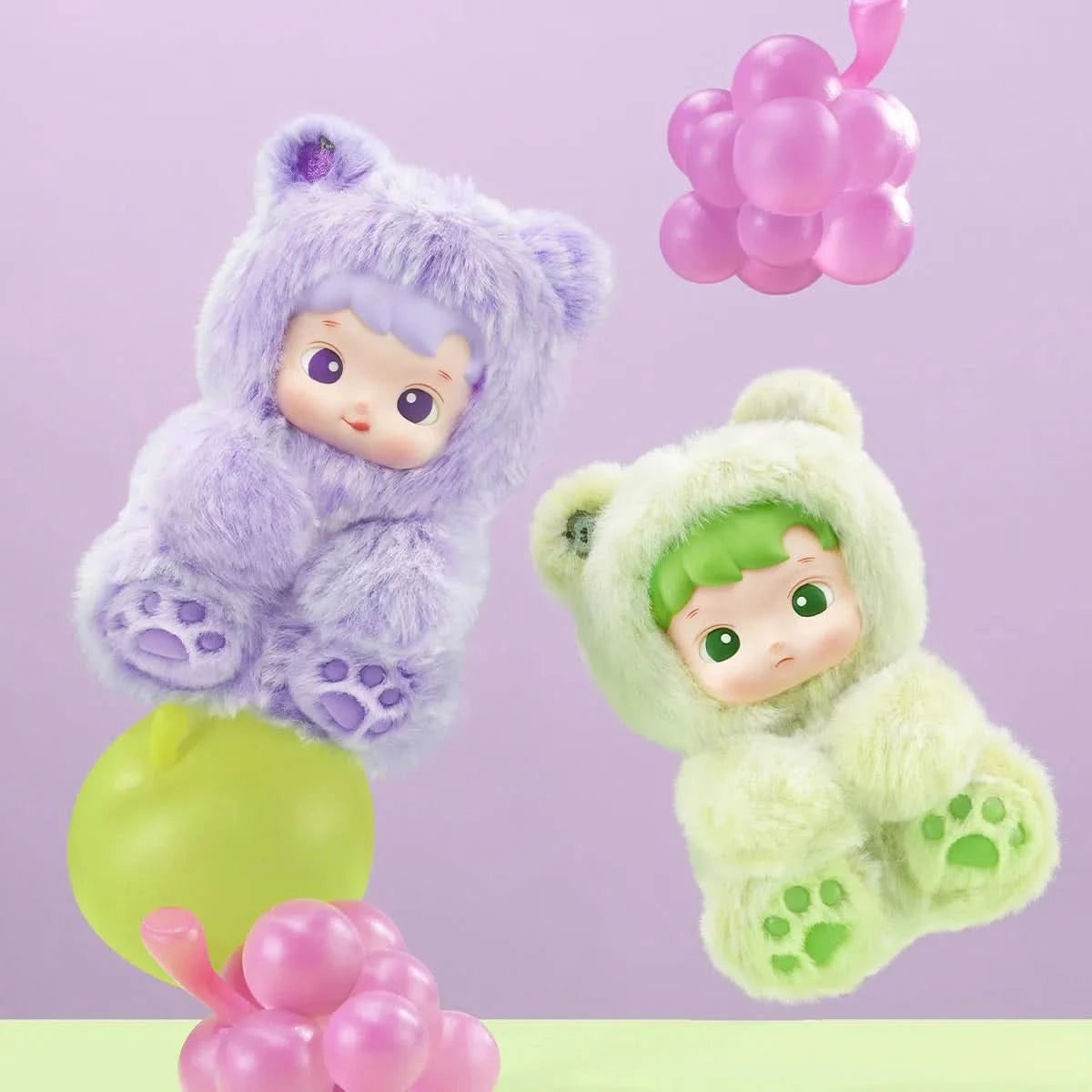 HACIPUPU Gummy Bear Series-Vinyl Plush Pendant Blind Box - toptoylands