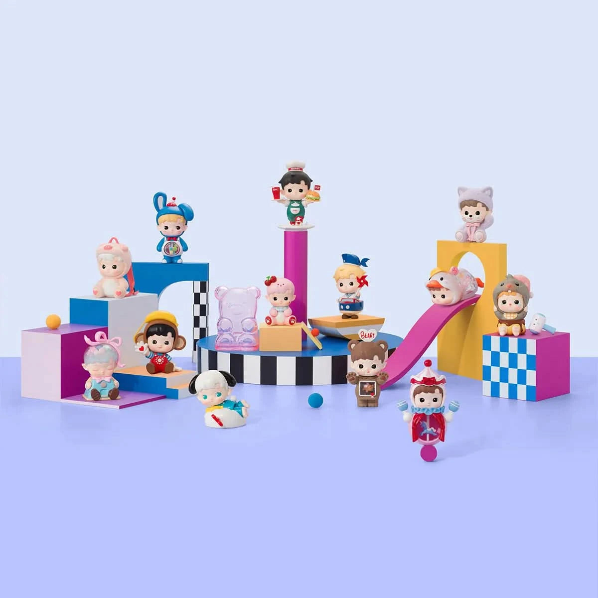 HACIPUPU Rolling Time Machine Series Figures Blindbox - toptoylands