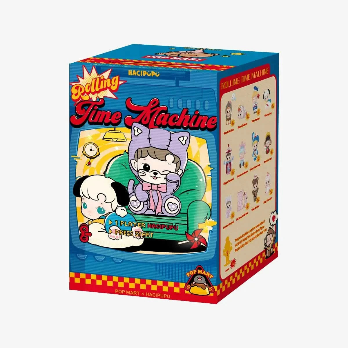 HACIPUPU Rolling Time Machine Series Figures Blindbox - toptoylands