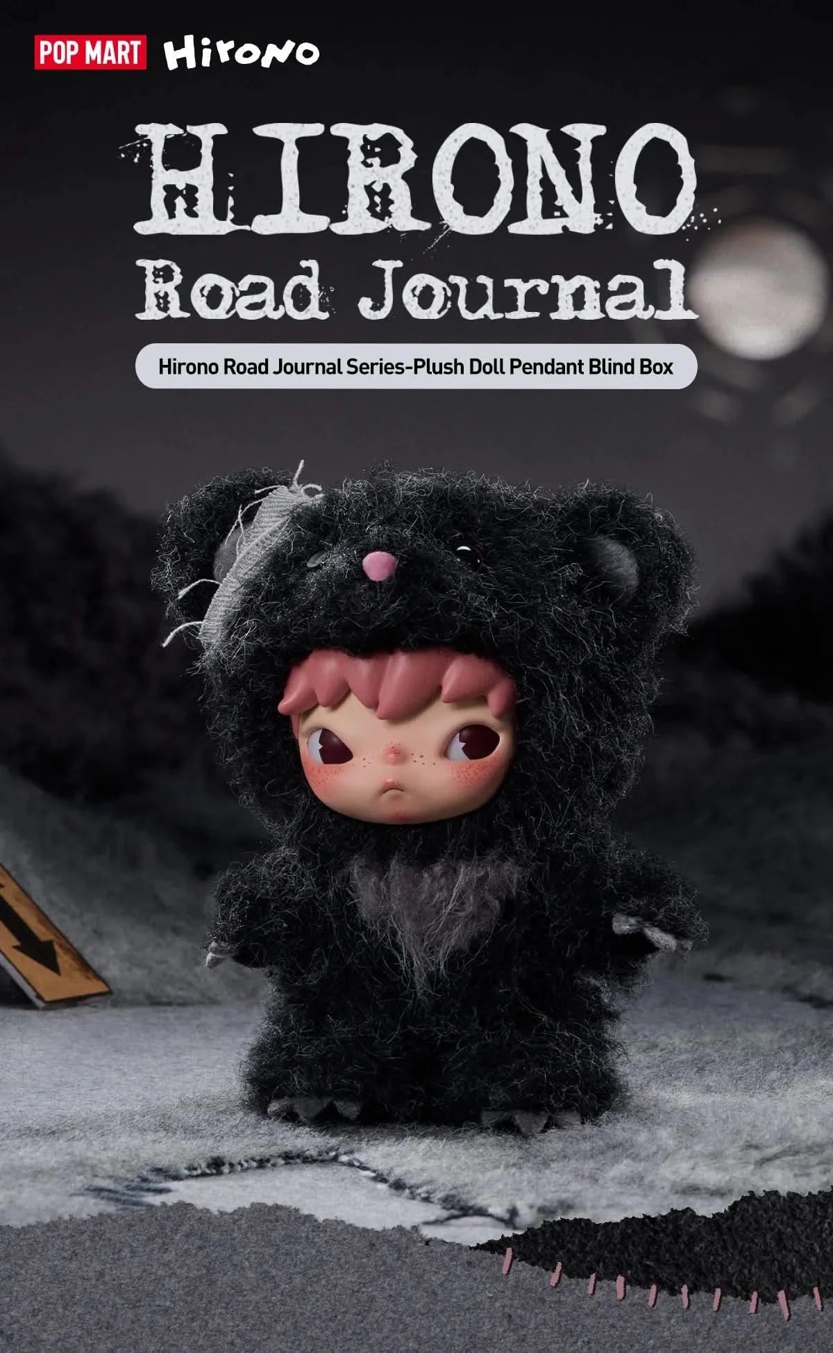 Hirono Real Journal 6デザイン Authentic Hirono Road Journal Series Blind Box ONE SET( 6pcs) +