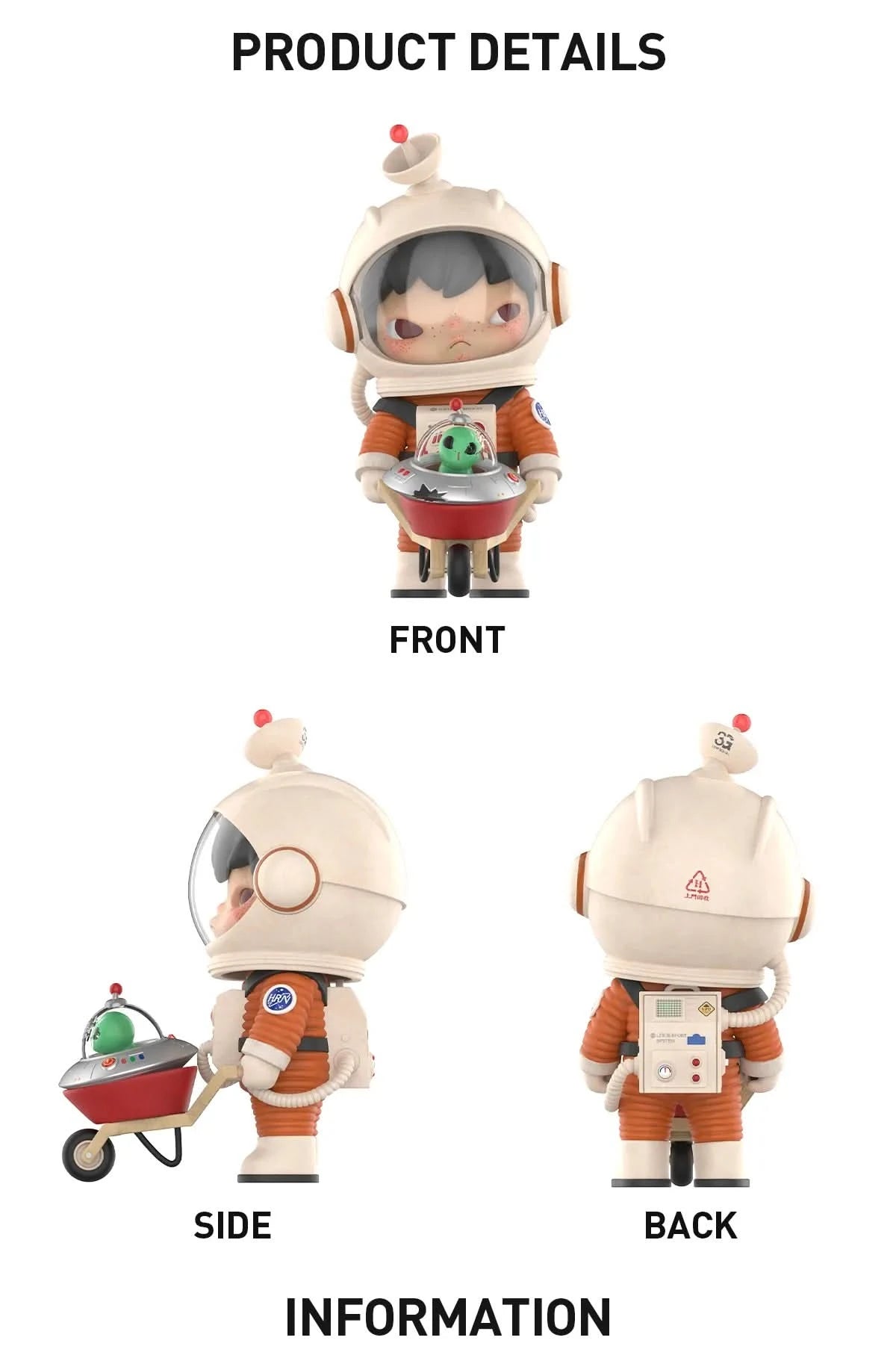 HIRONO Search for Aliens Figurine