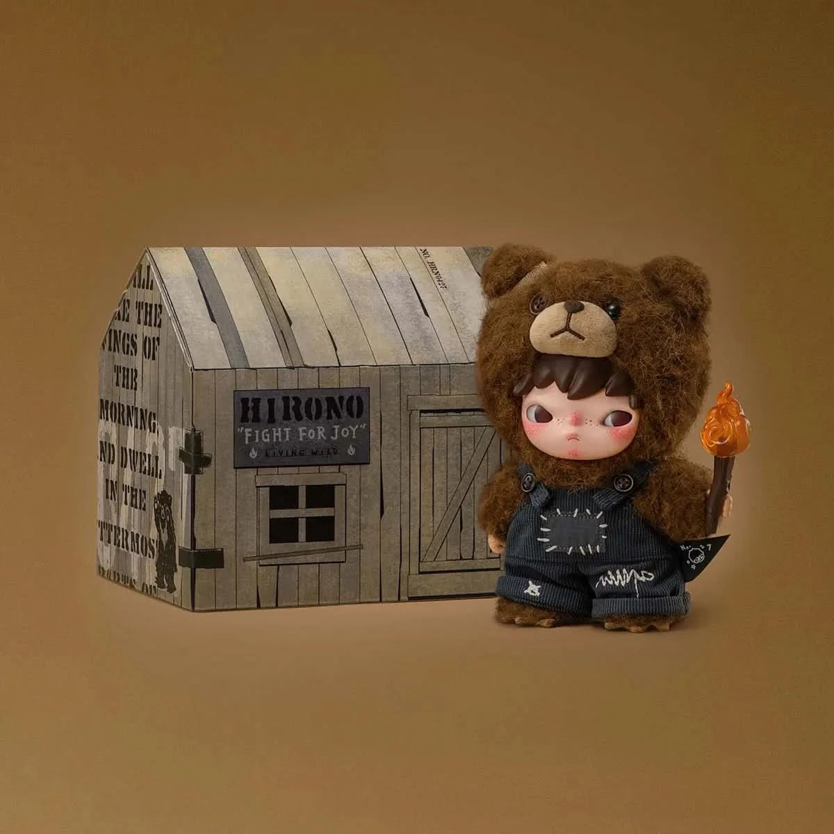 Hirono Living Wild-Fight for Joy Plush Doll - toptoylands