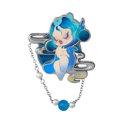 Skullpanda The Mirage Series Breastpin Blindbox - toptoylands