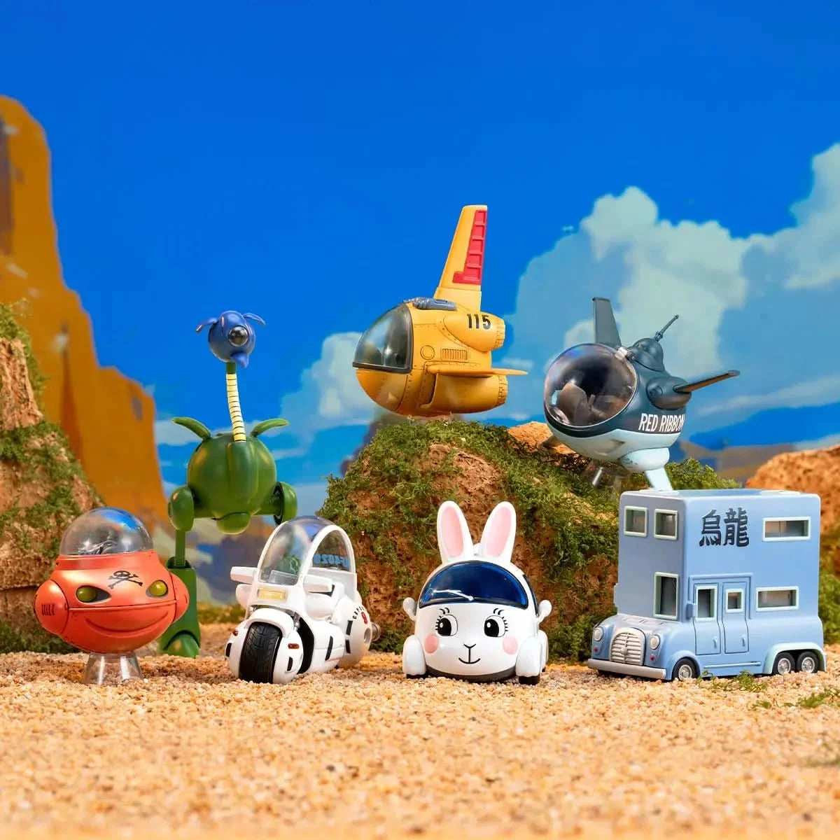 DRAGON BALL-Alloy Vehicles Series Figures Blindbox - toptoylands