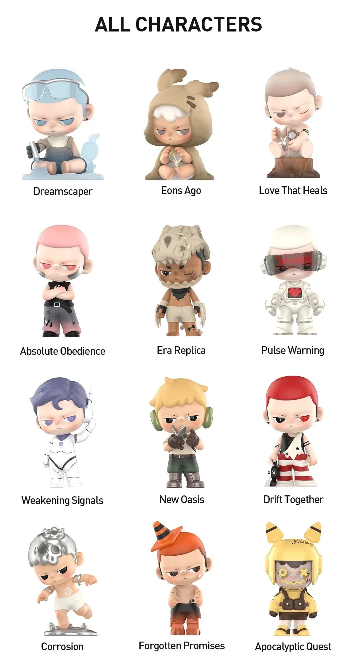 KUBO City of Sunset Series Figures Blindbox