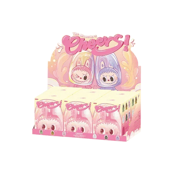 LABUBU CHEERS Series-Double-walled Glass Blind Box-THE MONSTERS - toptoylands