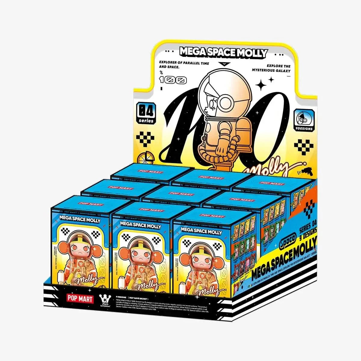 MEGA SPACE MOLLY 100% Series4 Blindbox - toptoylands