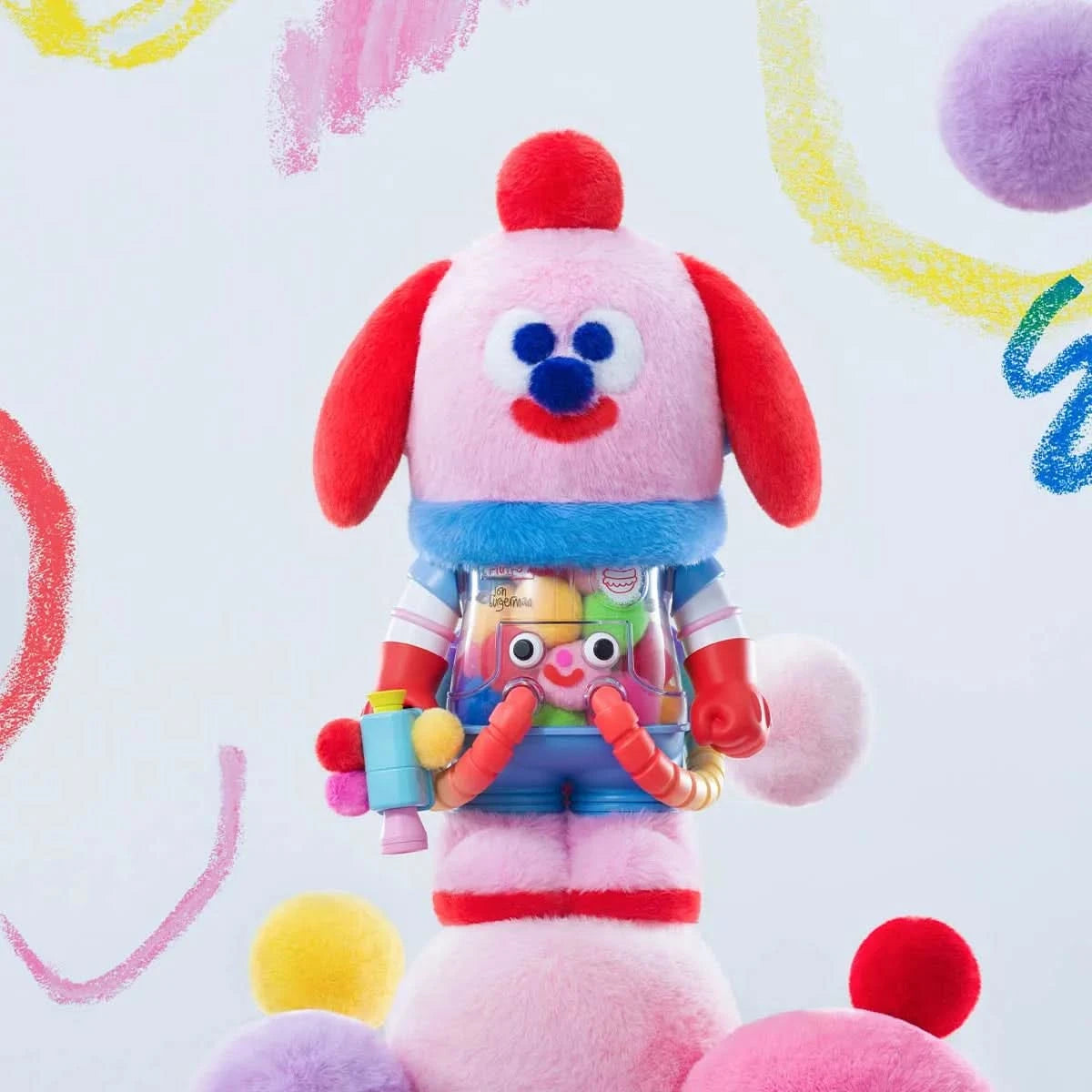 MEGA SPACE MOLLY 400% Jon Burgerman - toptoylands
