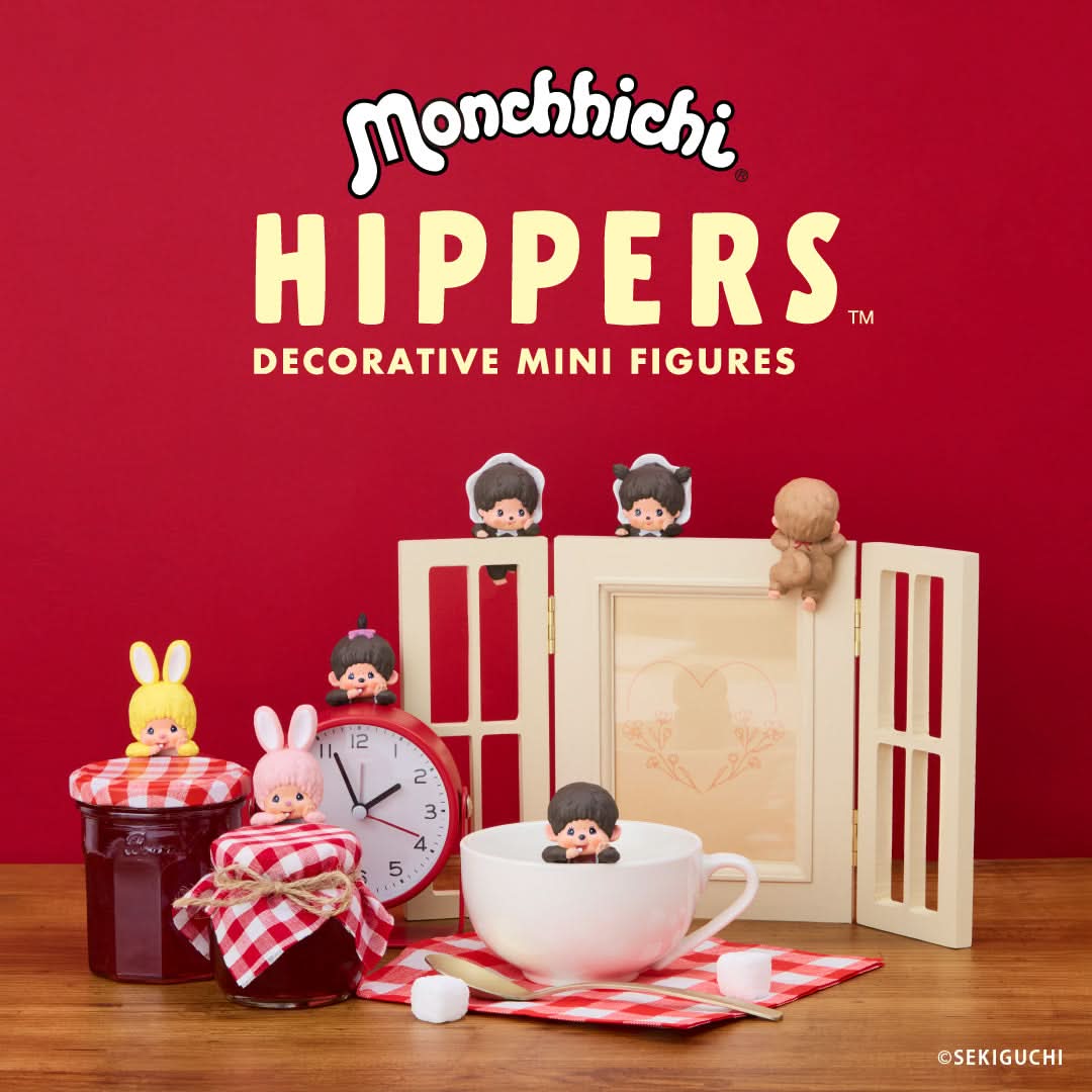 MONCHHICHI - HIPPERS Series Blindbox - toptoylands