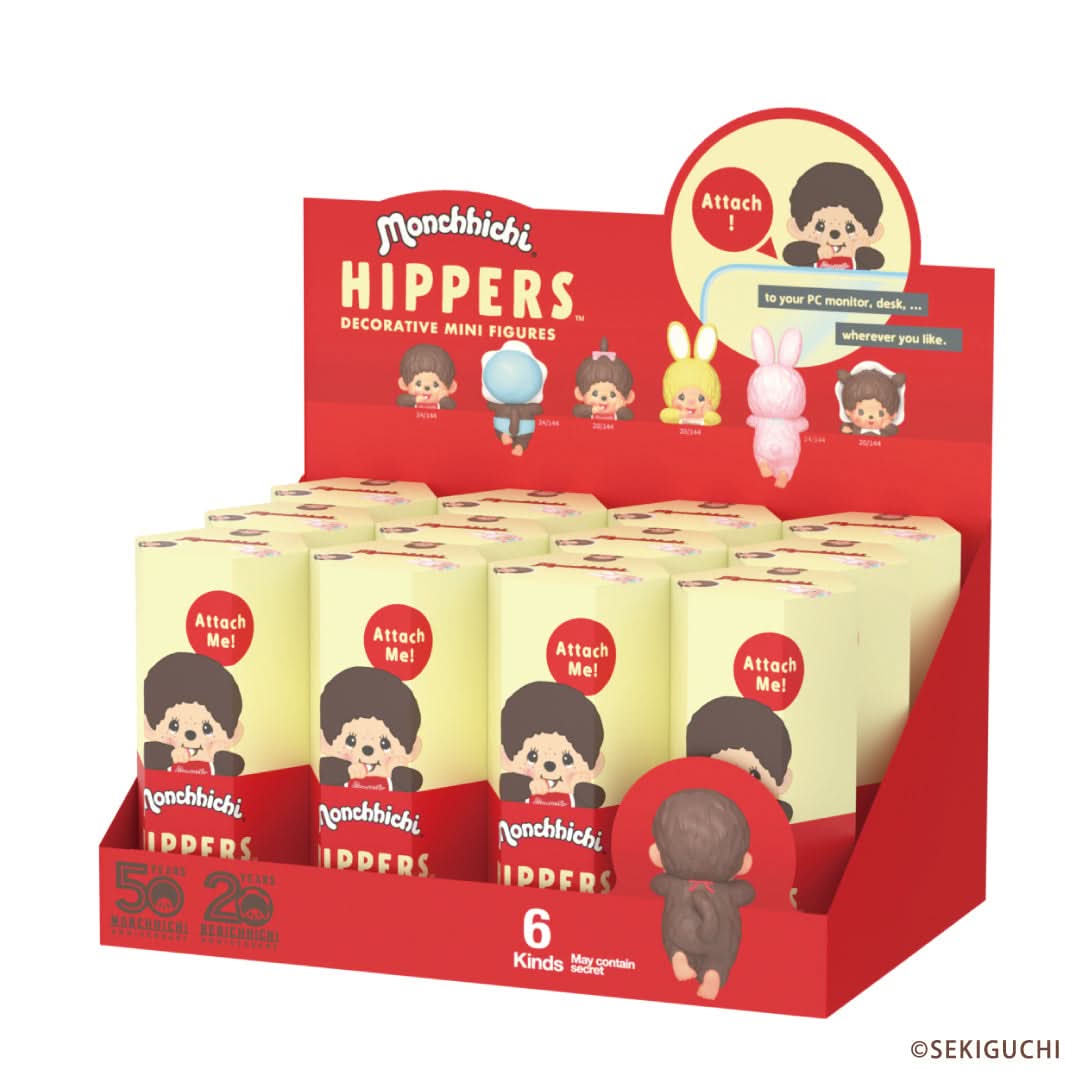 MONCHHICHI - HIPPERS Series Blindbox - toptoylands