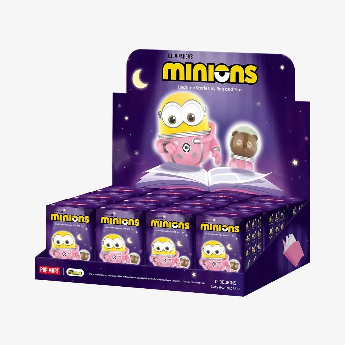 Minions Bedtime Stories by Bob and Tim Series Figures Blindbox - toptoylands