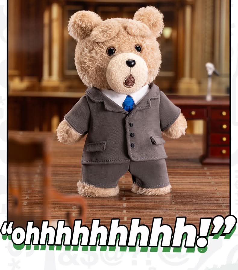 TED2 Teddy Bear Movable Plush Pendant Blind Box - toptoylands