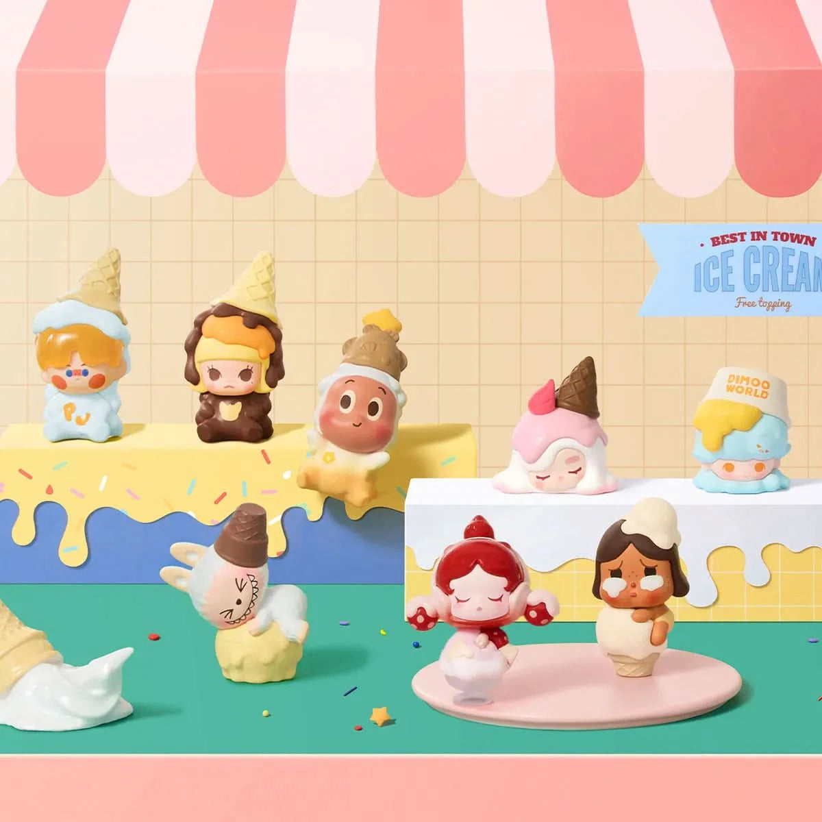 POP BEAN Ice Cream Series Box Set - toptoylands