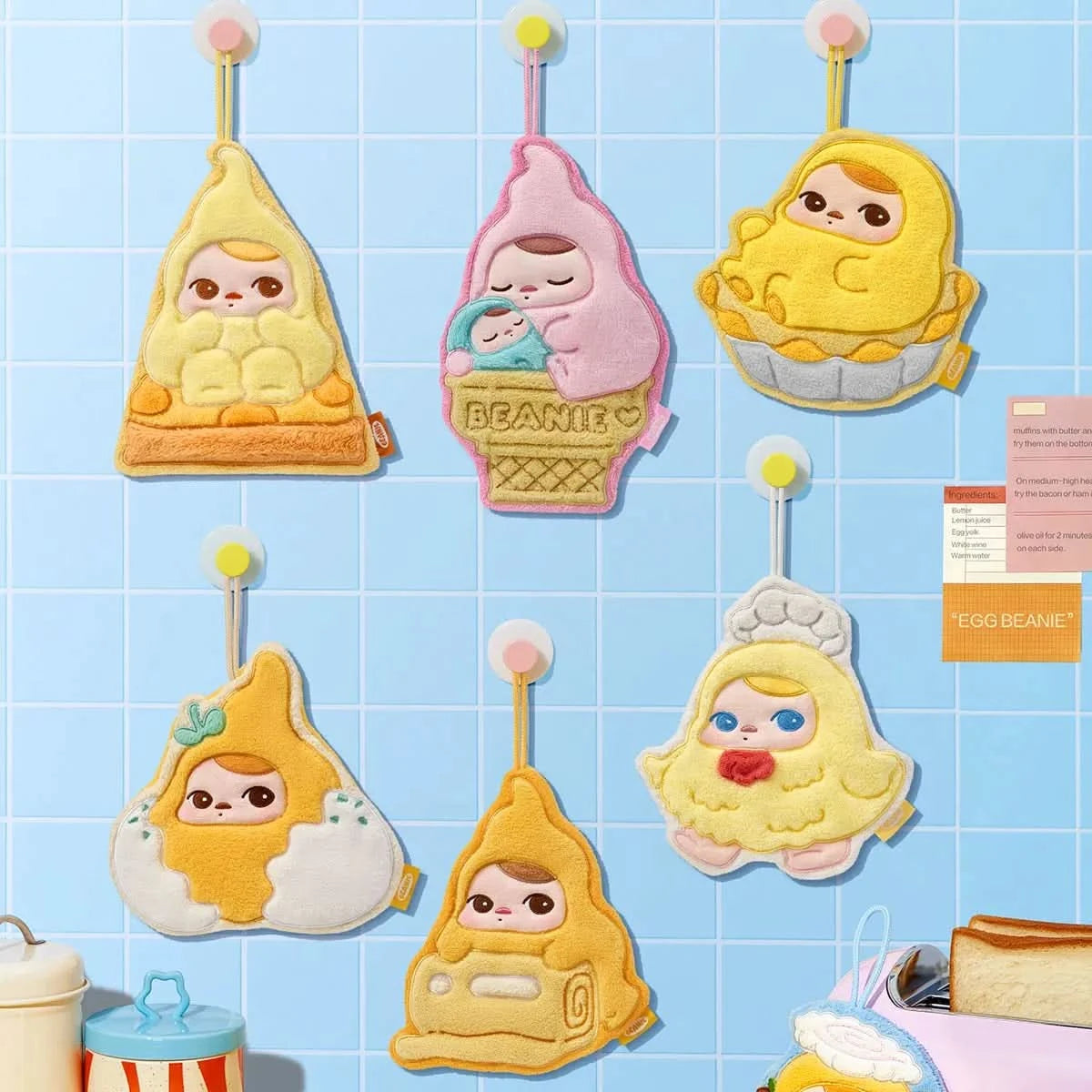 PUCKY Egg Beanie Series-Hand Towel Blind Box - toptoylands