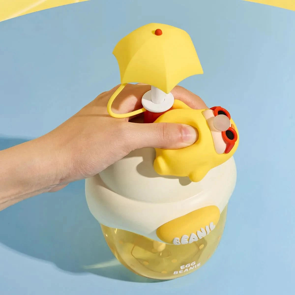PUCKY Egg Beanie Series-Straw Cup - toptoylands