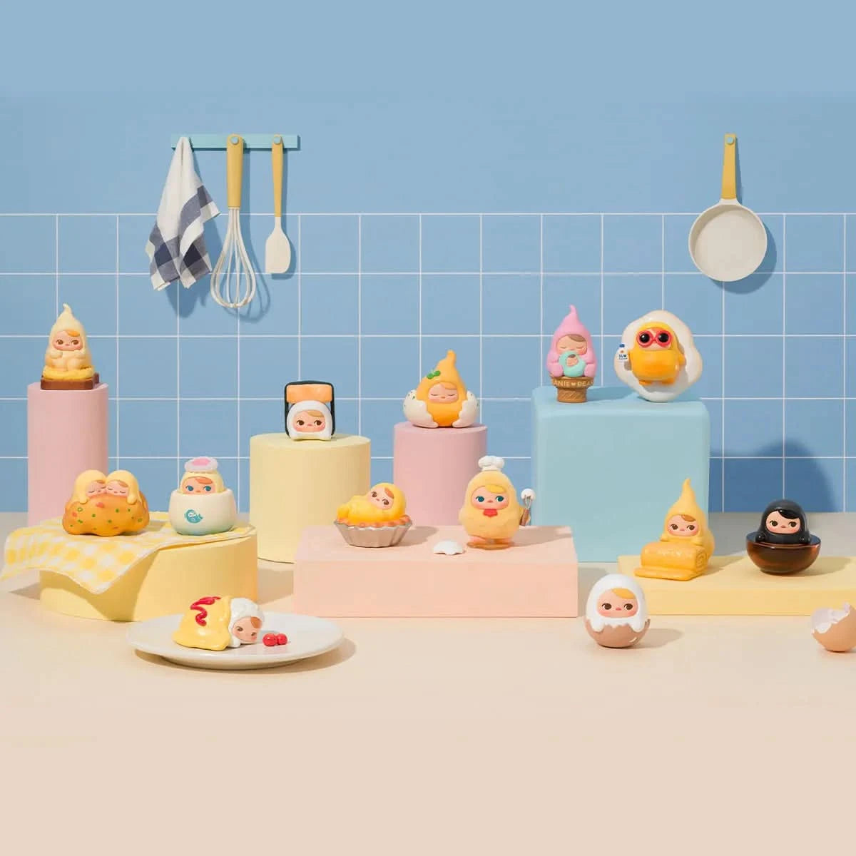 PUCKY Egg Beanie Series Figures Blindbox - toptoylands
