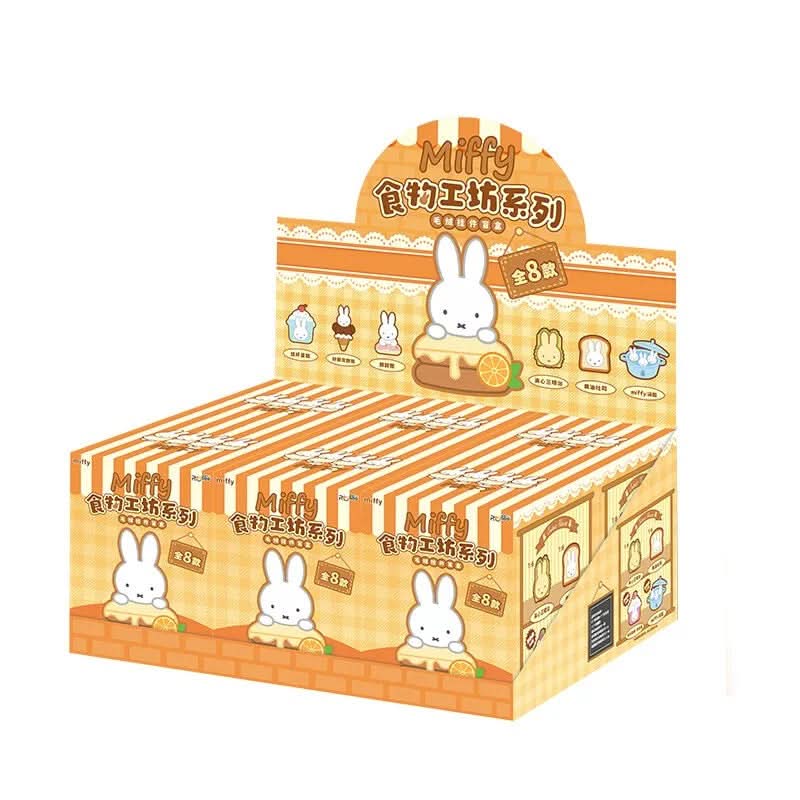 MIFFY Food Workshop Serie Plush Blind Box - toptoylands