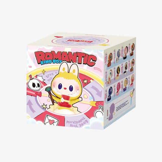 POPMART Serie 4 Caja de Anillo Romántica Conjuntos de Escenas Caja Ciega