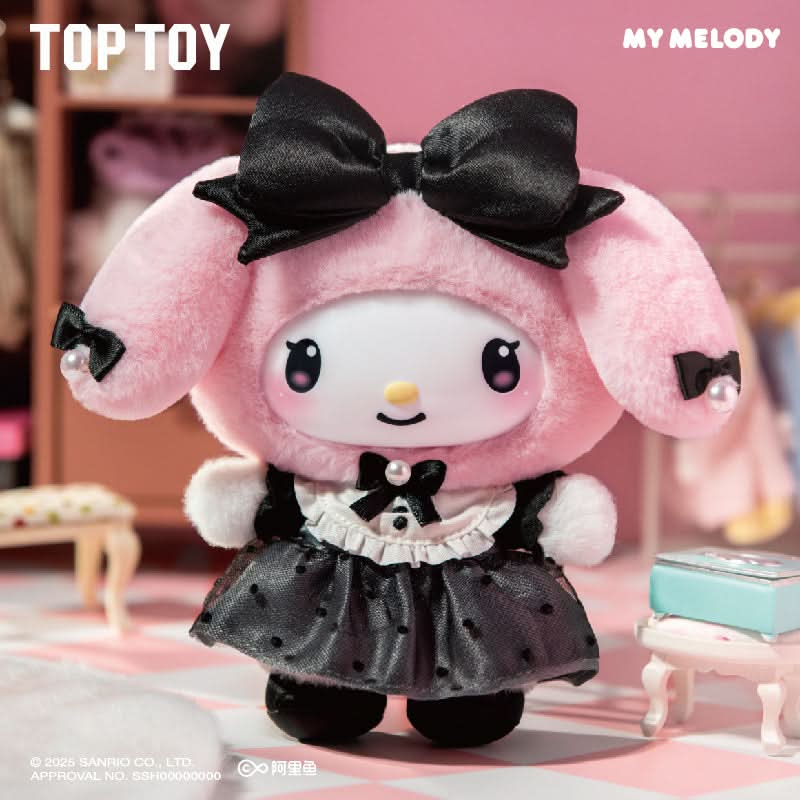 SANRIO Characters Sisters' Outfit Series Vinyl Plush Blind Box - toptoylands