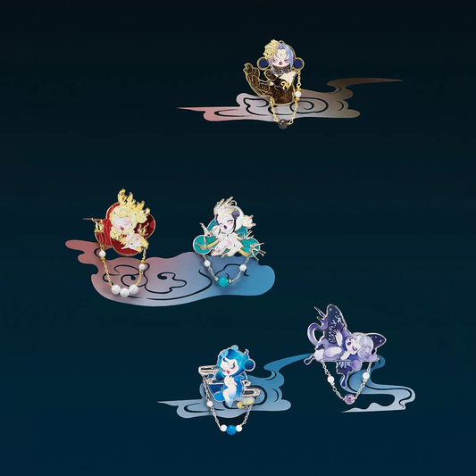 Skullpanda The Mirage Series Breastpin Blindbox - toptoylands