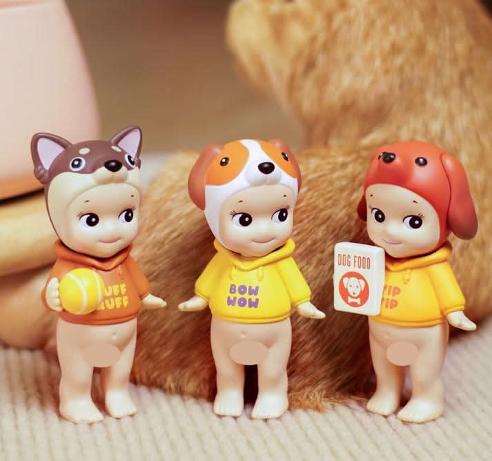 SONNY ANGEL Dog Time Series Figures, Blind Box - toptoylands