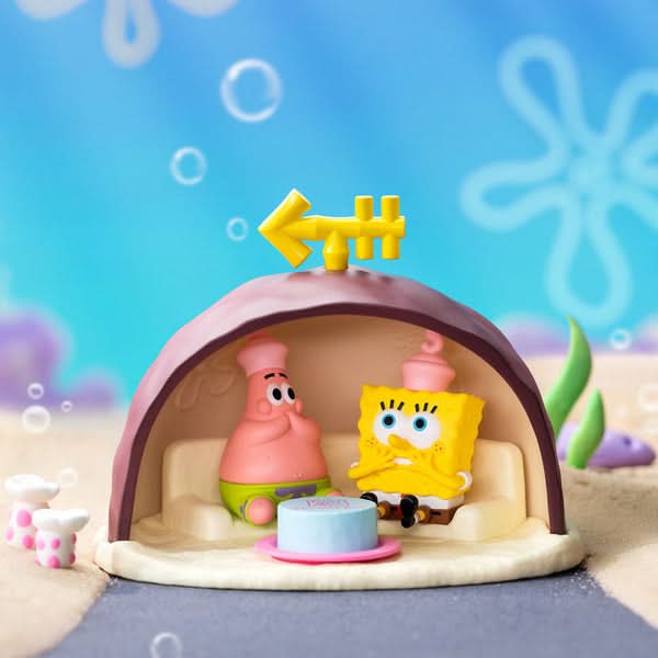 SpongeBob SquarePants Carnival Anniversary Series Scene Sets Blind Box - toptoylands