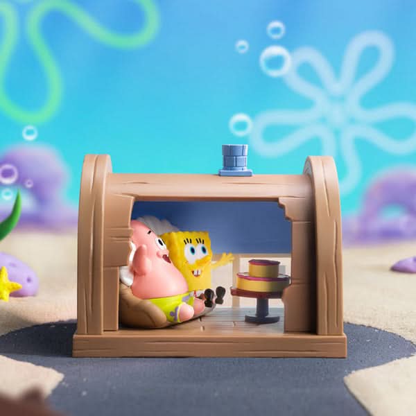 SpongeBob SquarePants Carnival Anniversary Series Scene Sets Blind Box - toptoylands