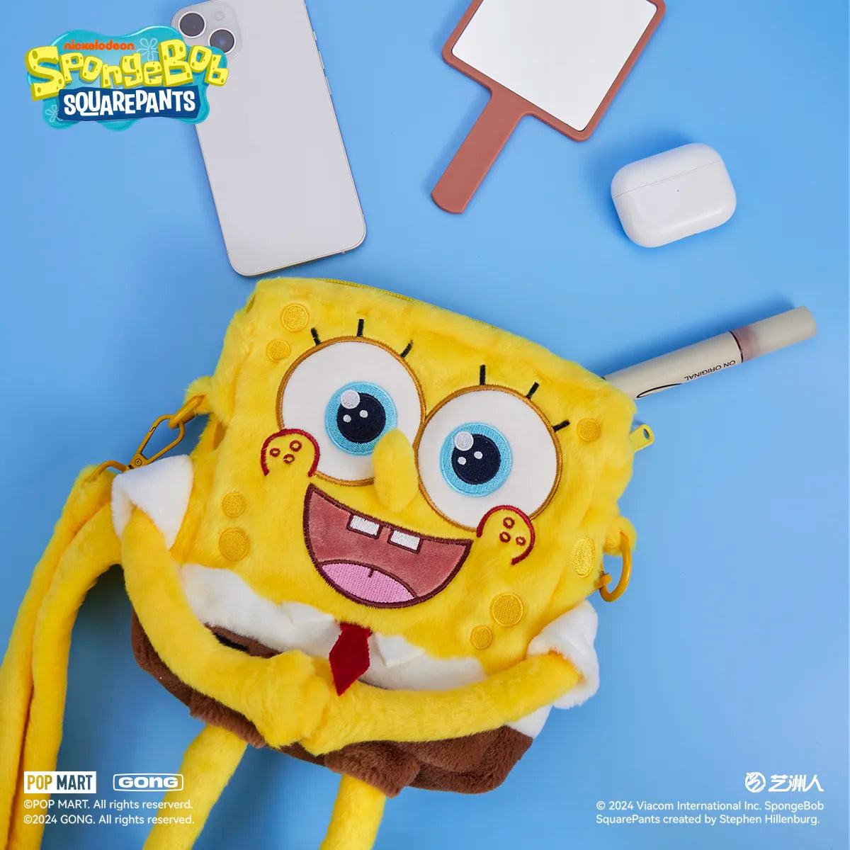 SpongeBob SquarePants Plush Shoulder Bag