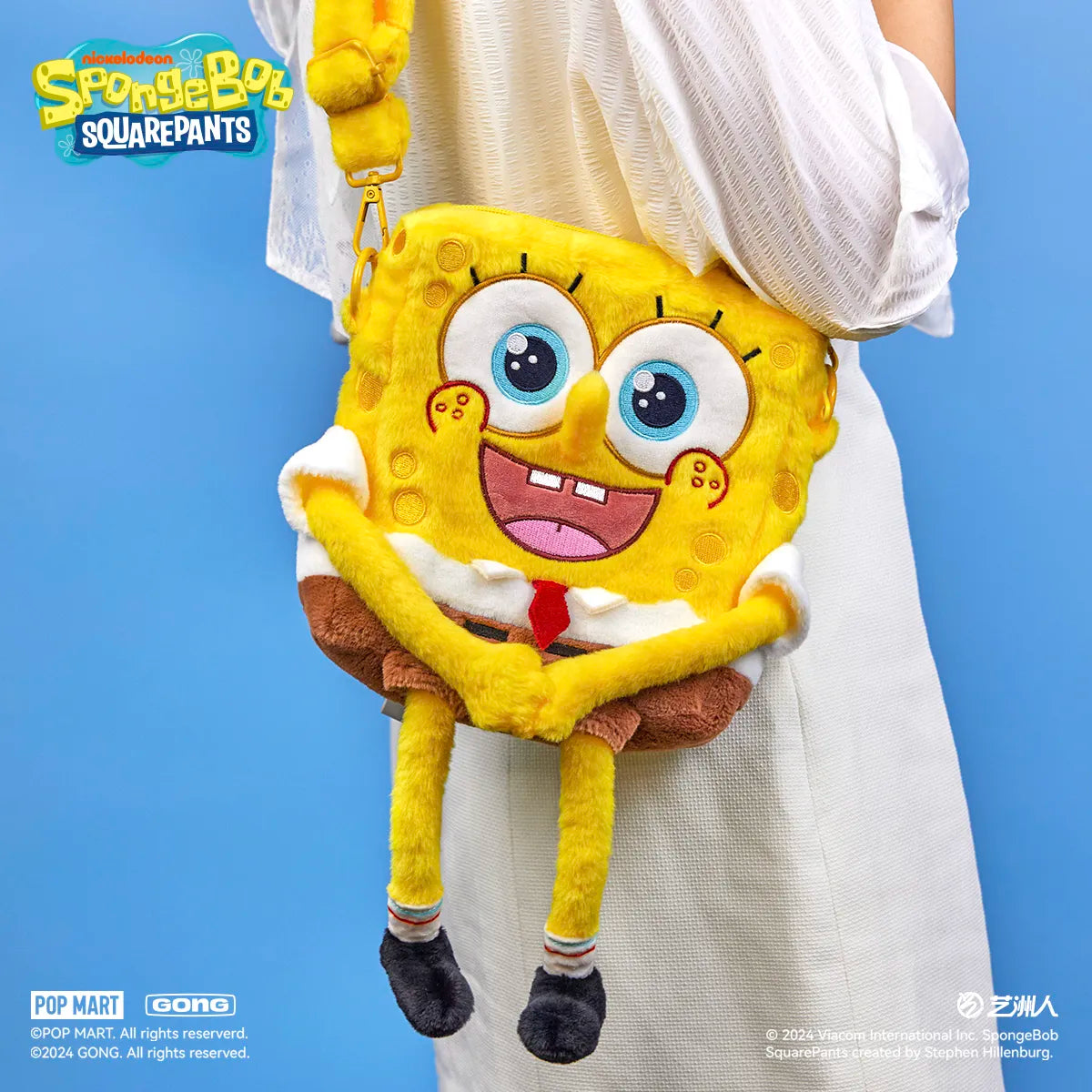 SpongeBob SquarePants Plush Shoulder Bag