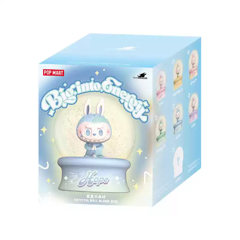 THE MONSTERS Labubu v3 Big into Energy Series Blind Box Crystal Ball
