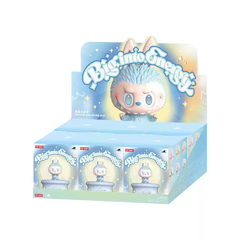 THE MONSTERS Labubu v3 Big into Energy Series Blind Box Crystal Ball