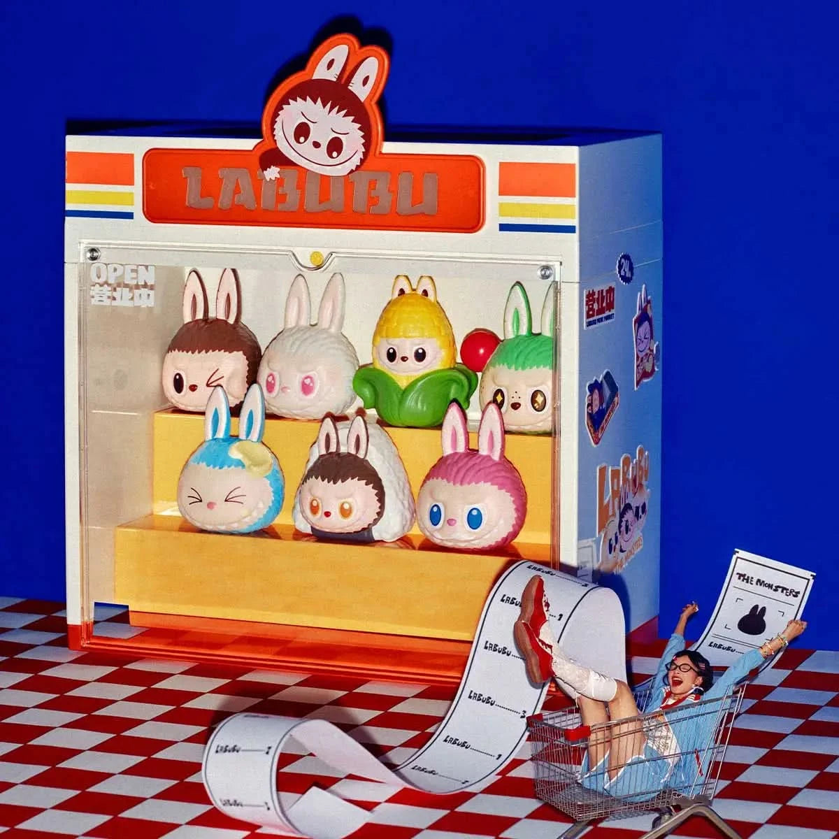 THE MONSTERS Wacky Mart Series-Display Container - toptoylands