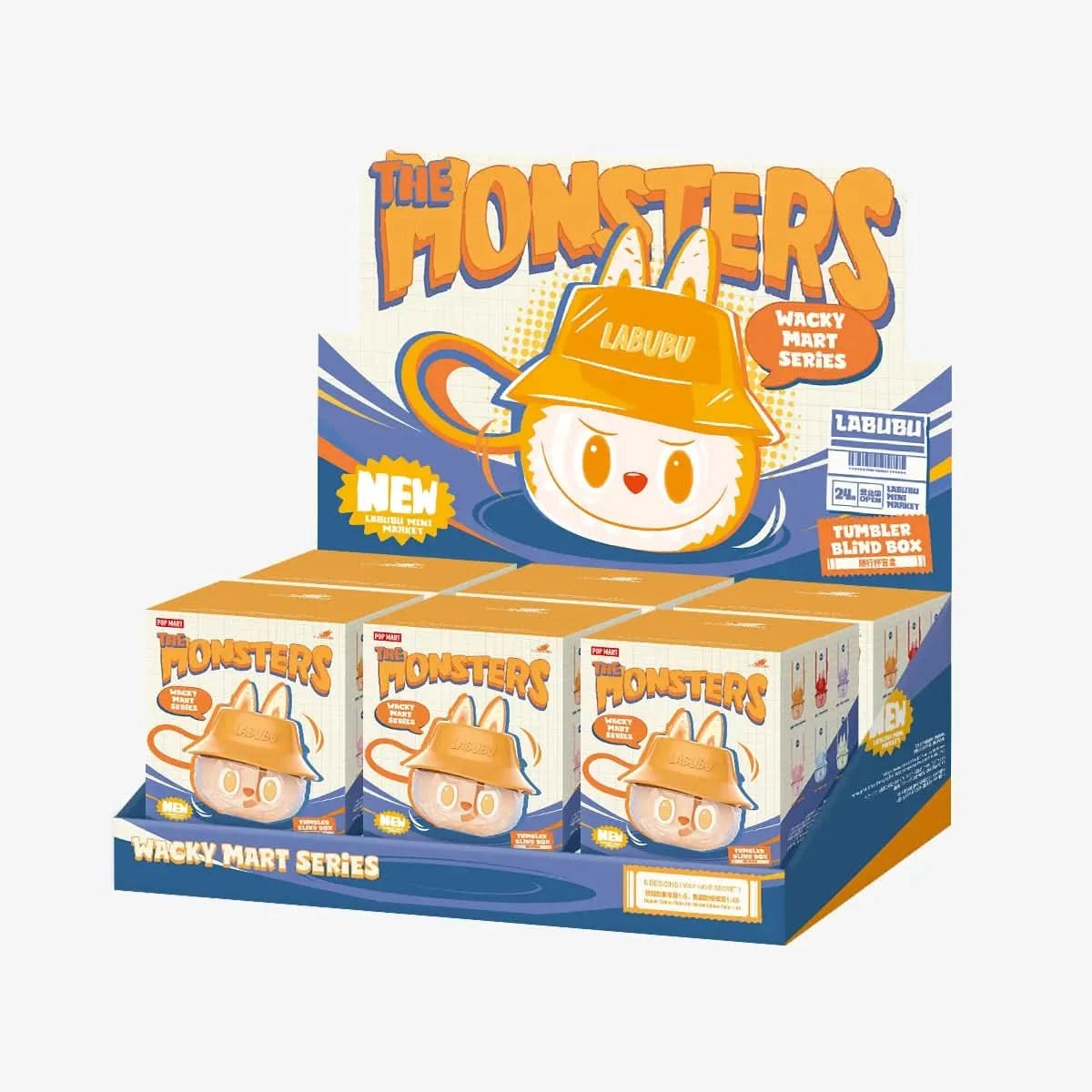 THE MONSTERS Wacky Mart Series-Tumbler Blind Box - toptoylands