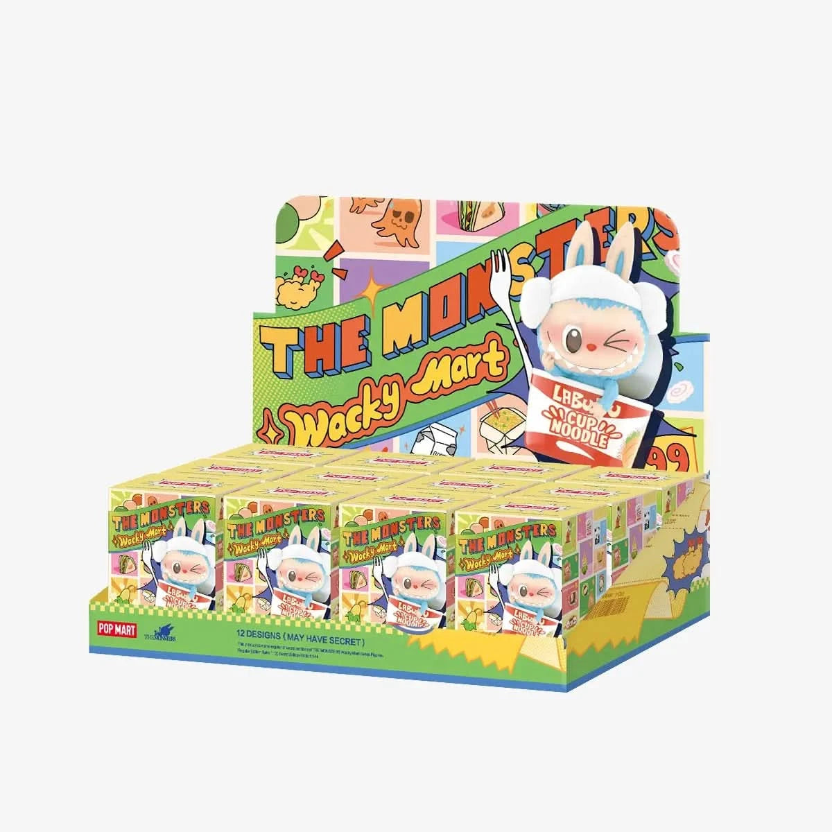 THE MONSTERS Wacky Mart Series Figures Blindbox - toptoylands