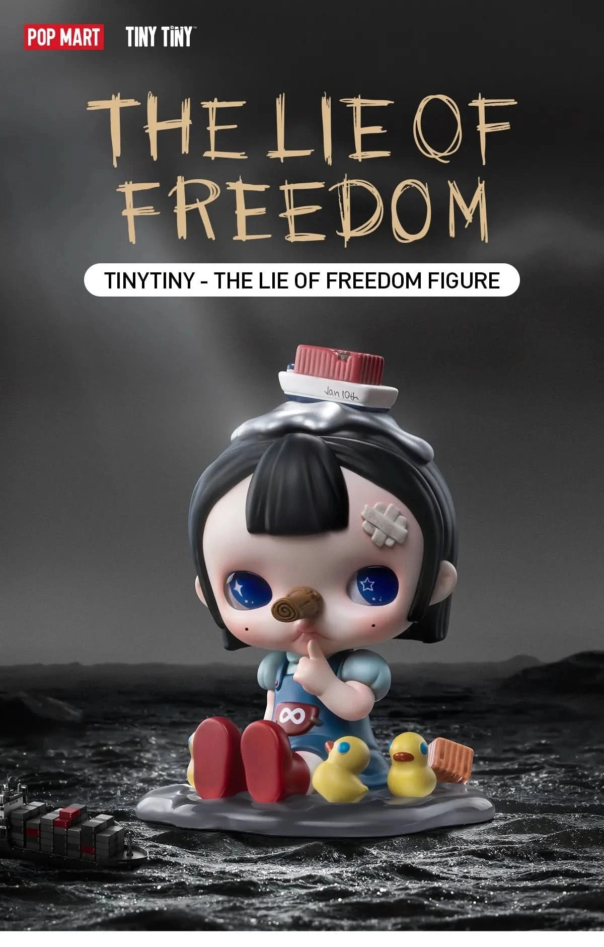TINYTINY THE LIE OF FREEDOM FIGURE-toptoylands