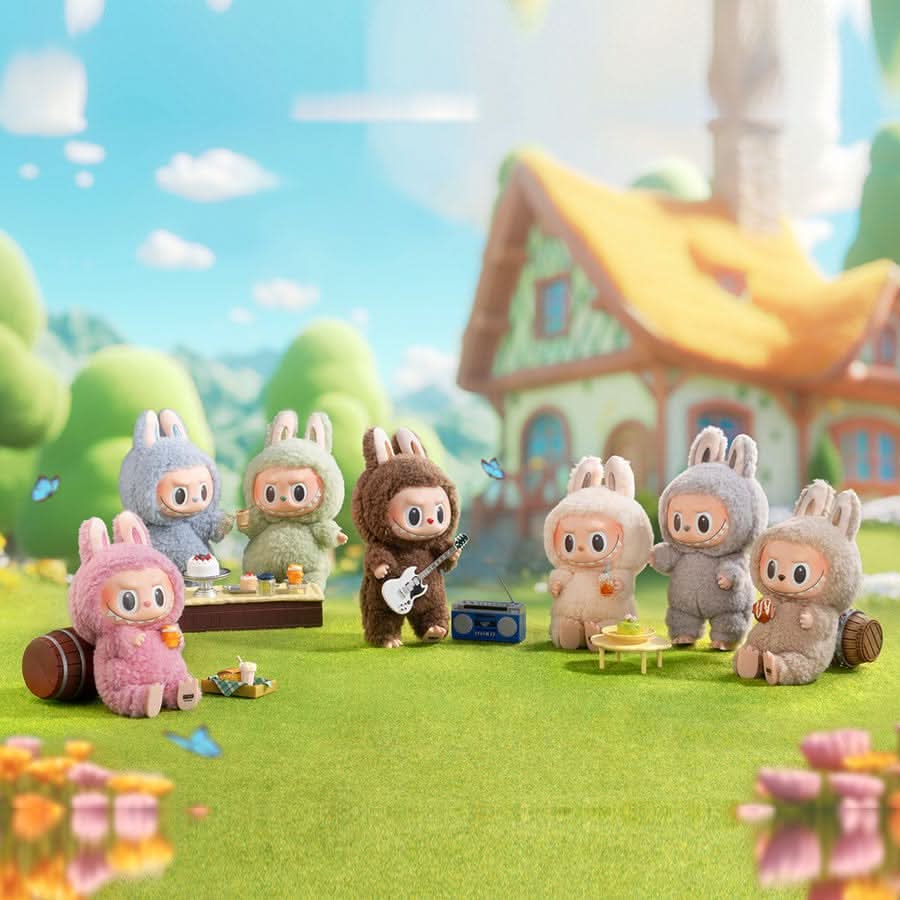 LABUBU V1 Macaron Series Blind Box – The Monsters Exciting Plush Pendant - toptoylands