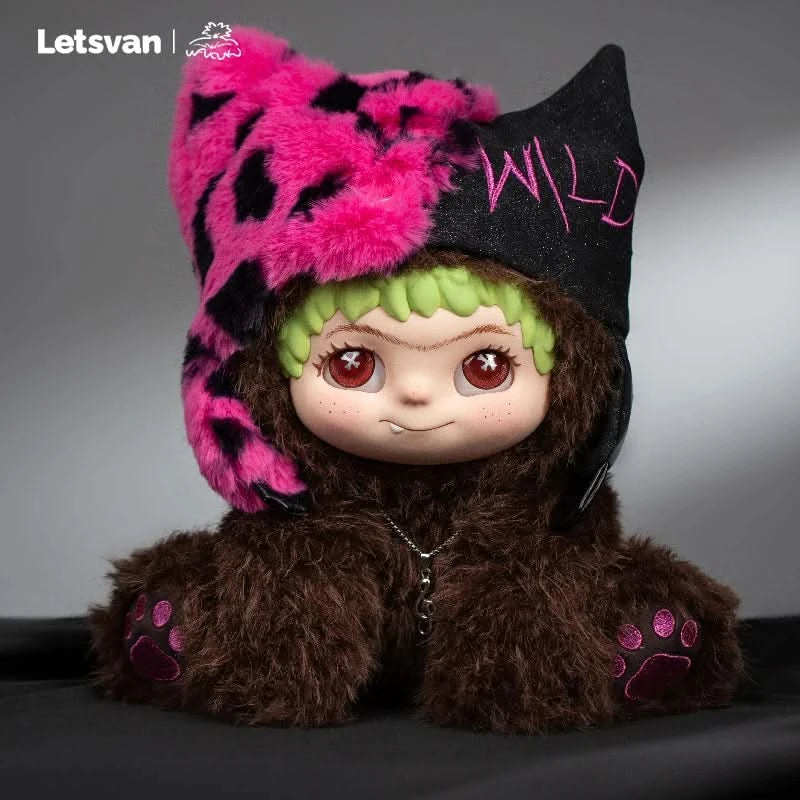 WAKUKU Panther Monarch Vinyl Plush Hanging Card - toptoylands