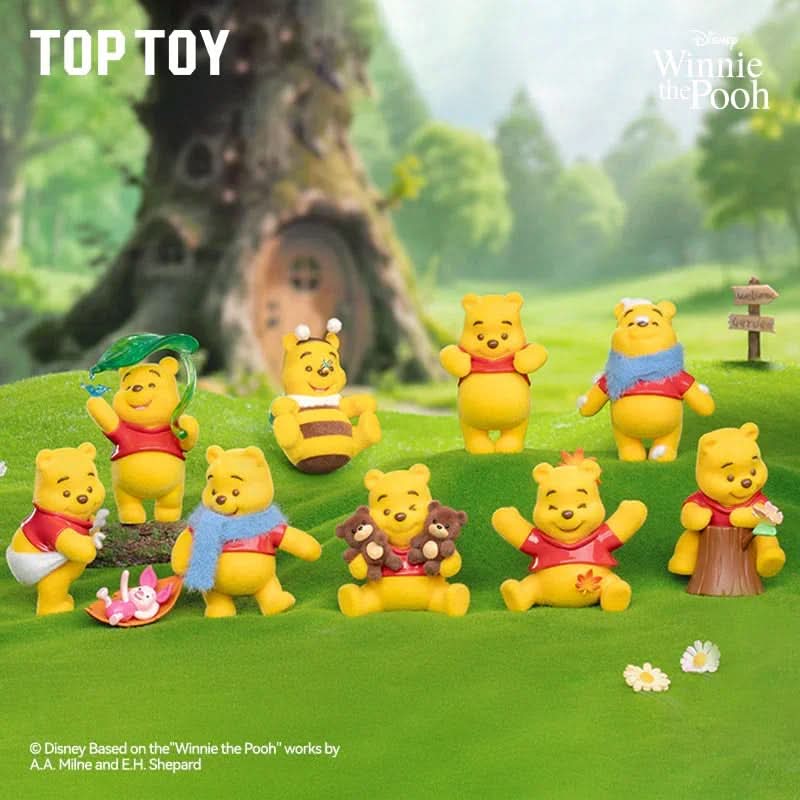 WINNIE THE POOH Happy Time Series Figures Blind Box - toptoylands