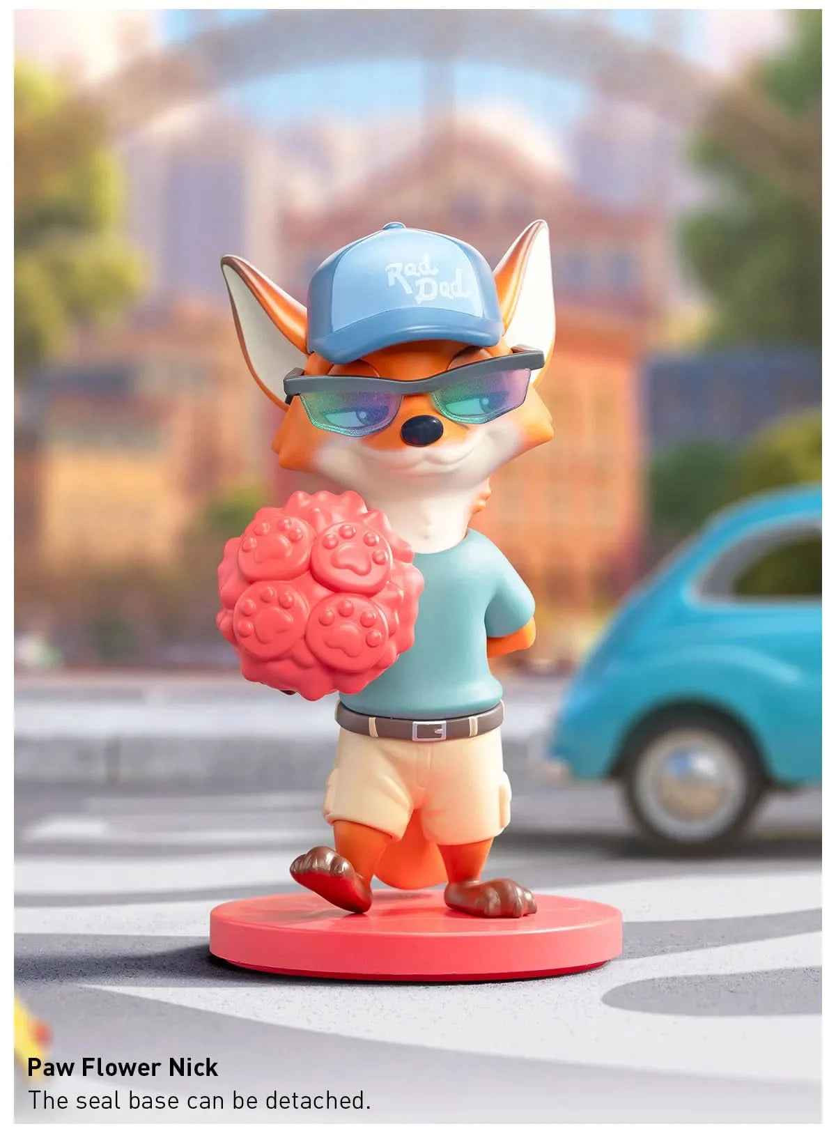 ZOOTOPIA Next Adventure Series Figures Blindbox paw flower nick