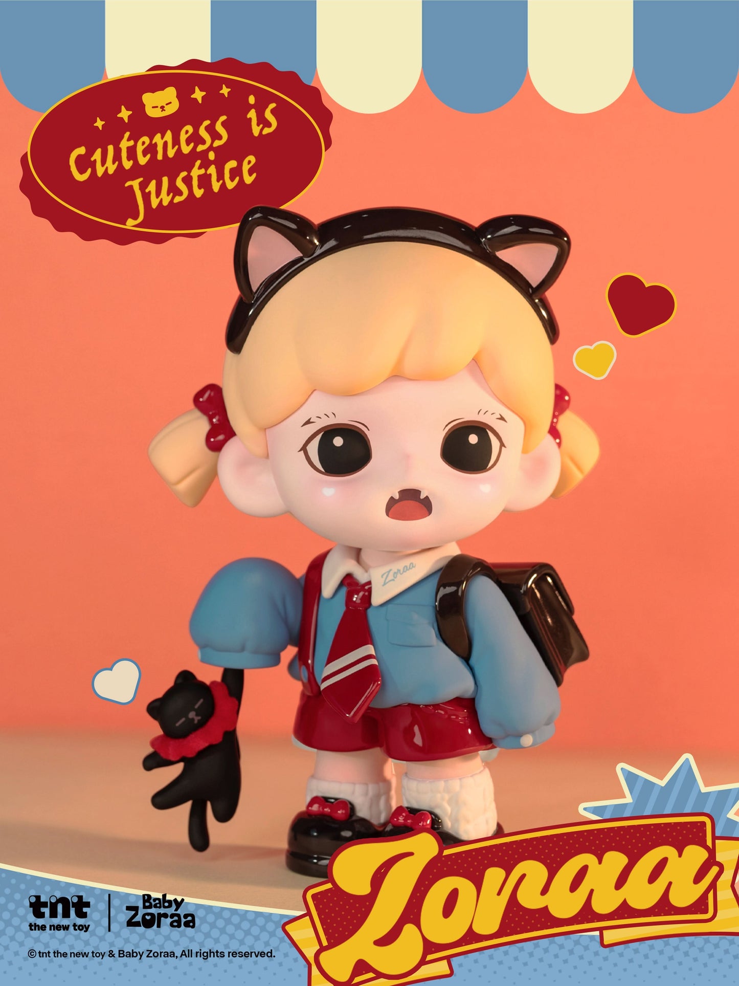 ZORAA Cuteness is Justice Series Figures Blind Box - toptoylands