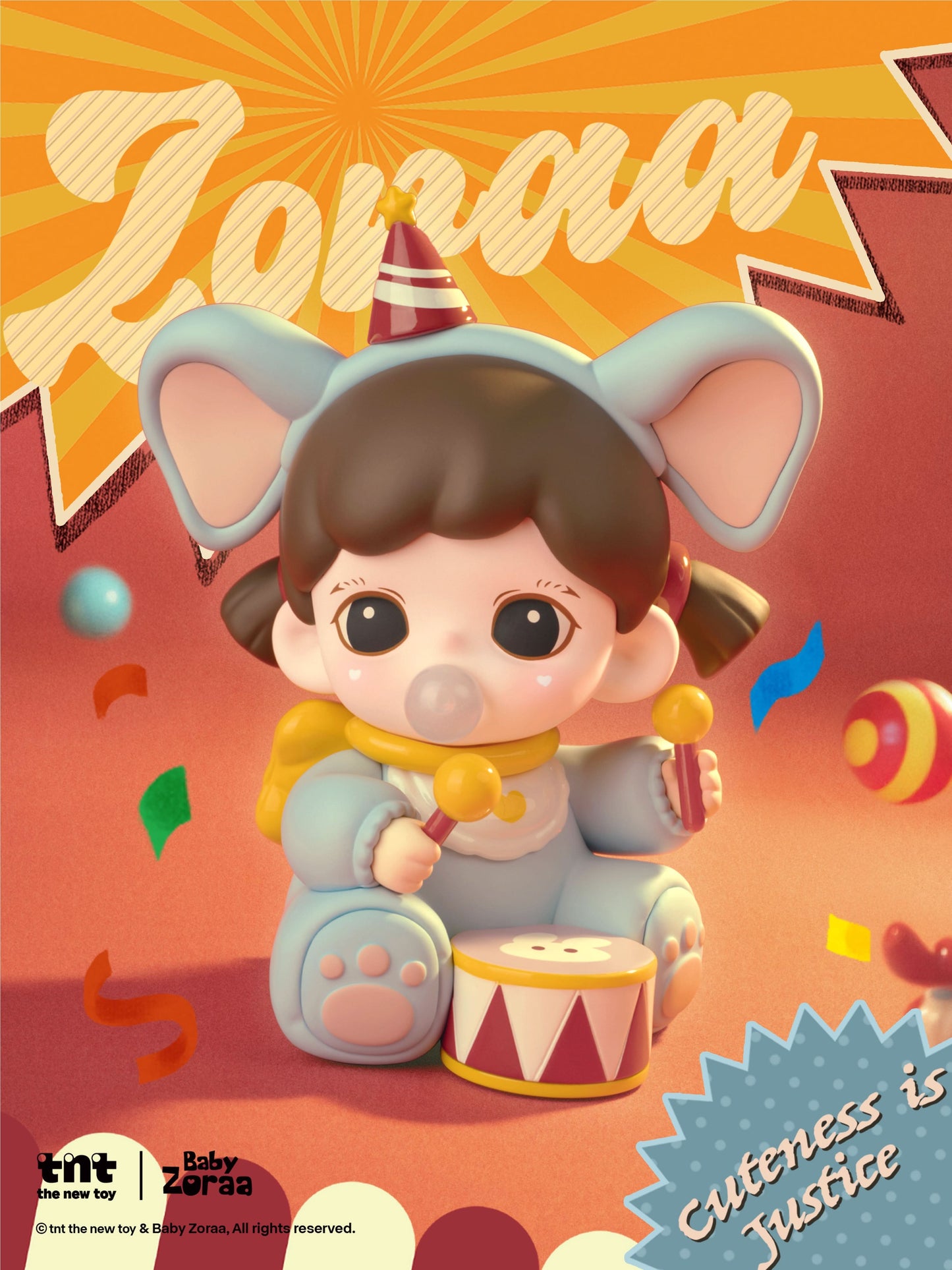 ZORAA Cuteness is Justice Series Figures Blind Box - toptoylands