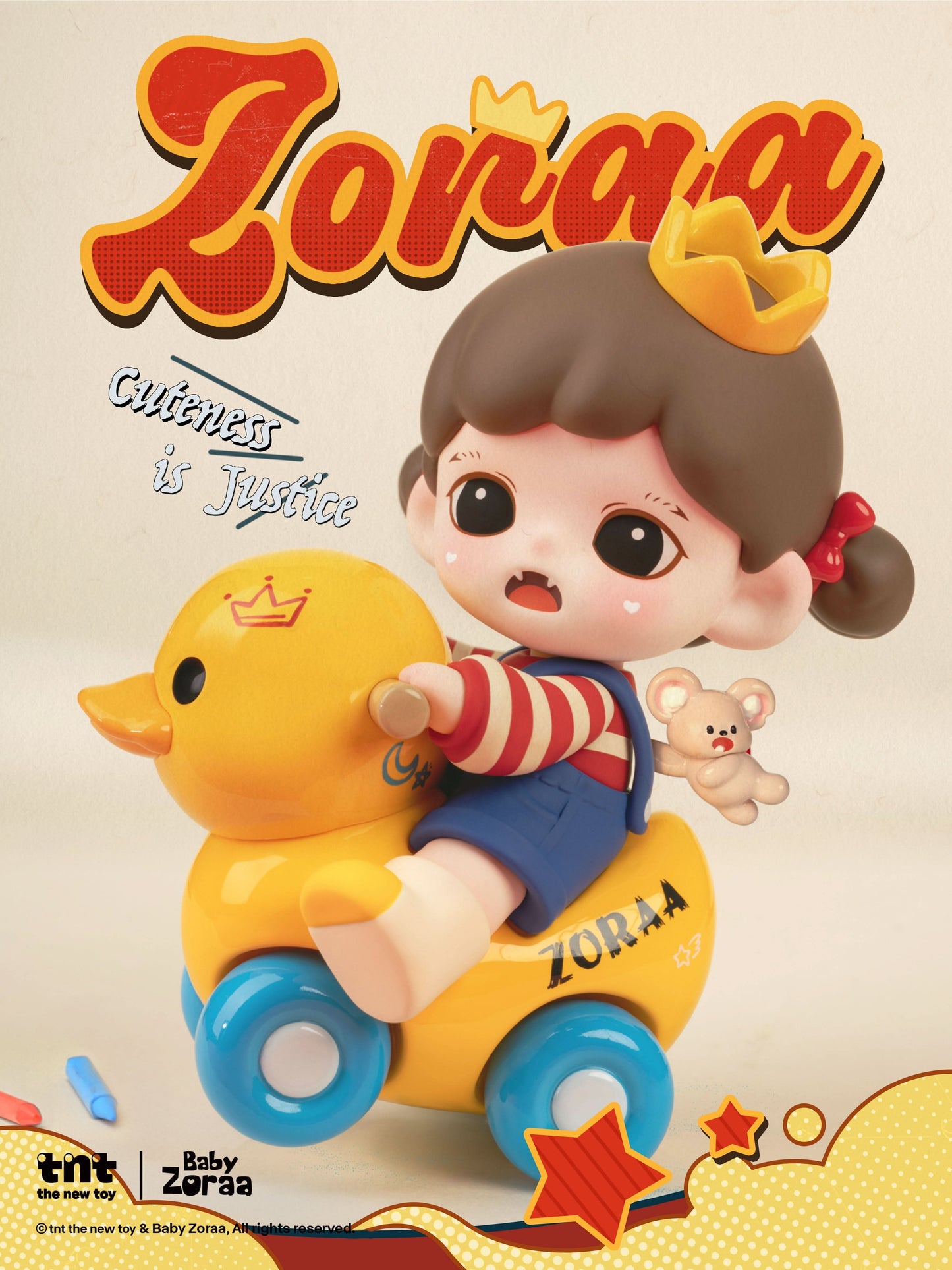 ZORAA Cuteness is Justice Series Figures Blind Box - toptoylands