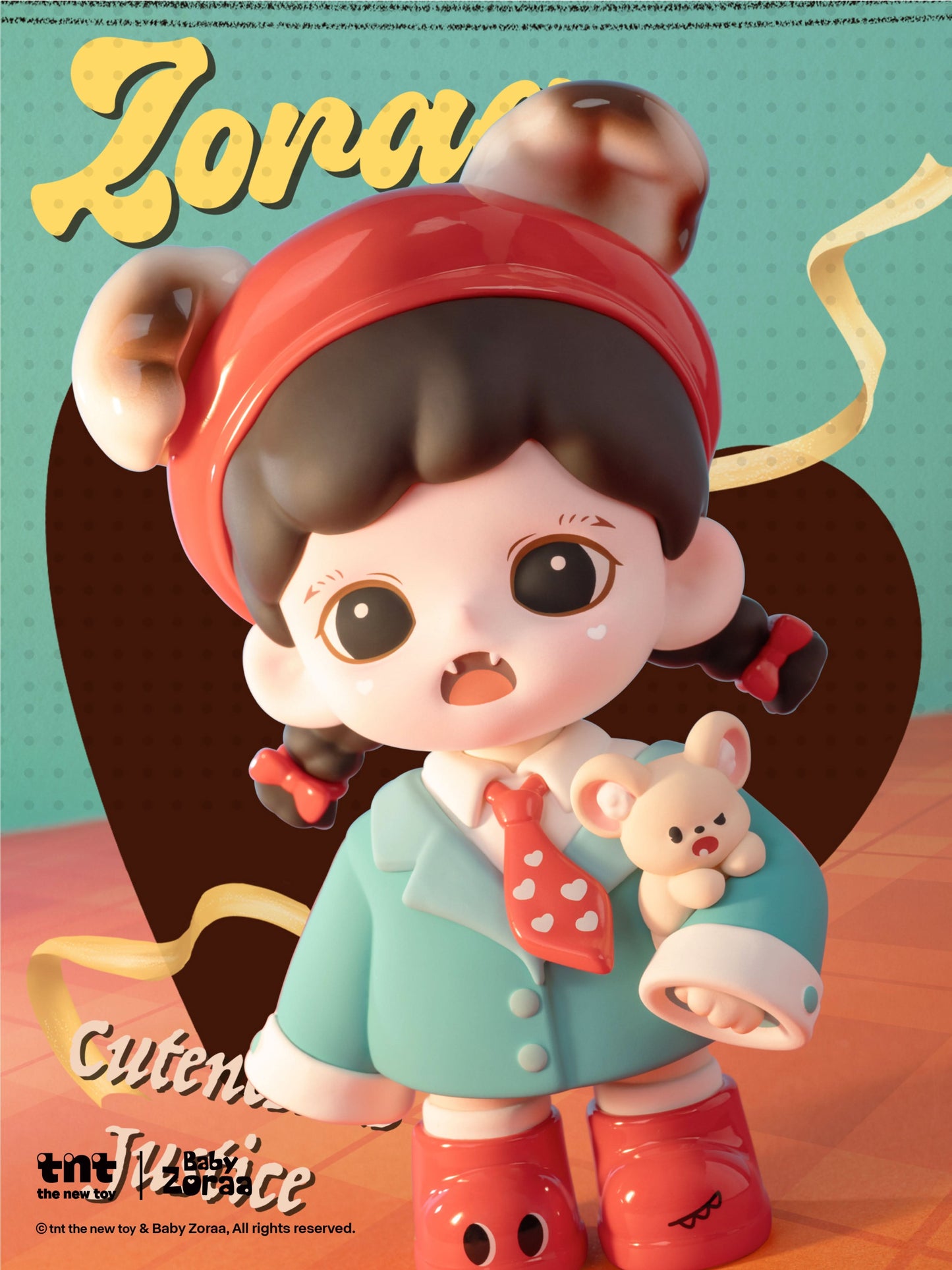 ZORAA Cuteness is Justice Series Figures Blind Box - toptoylands