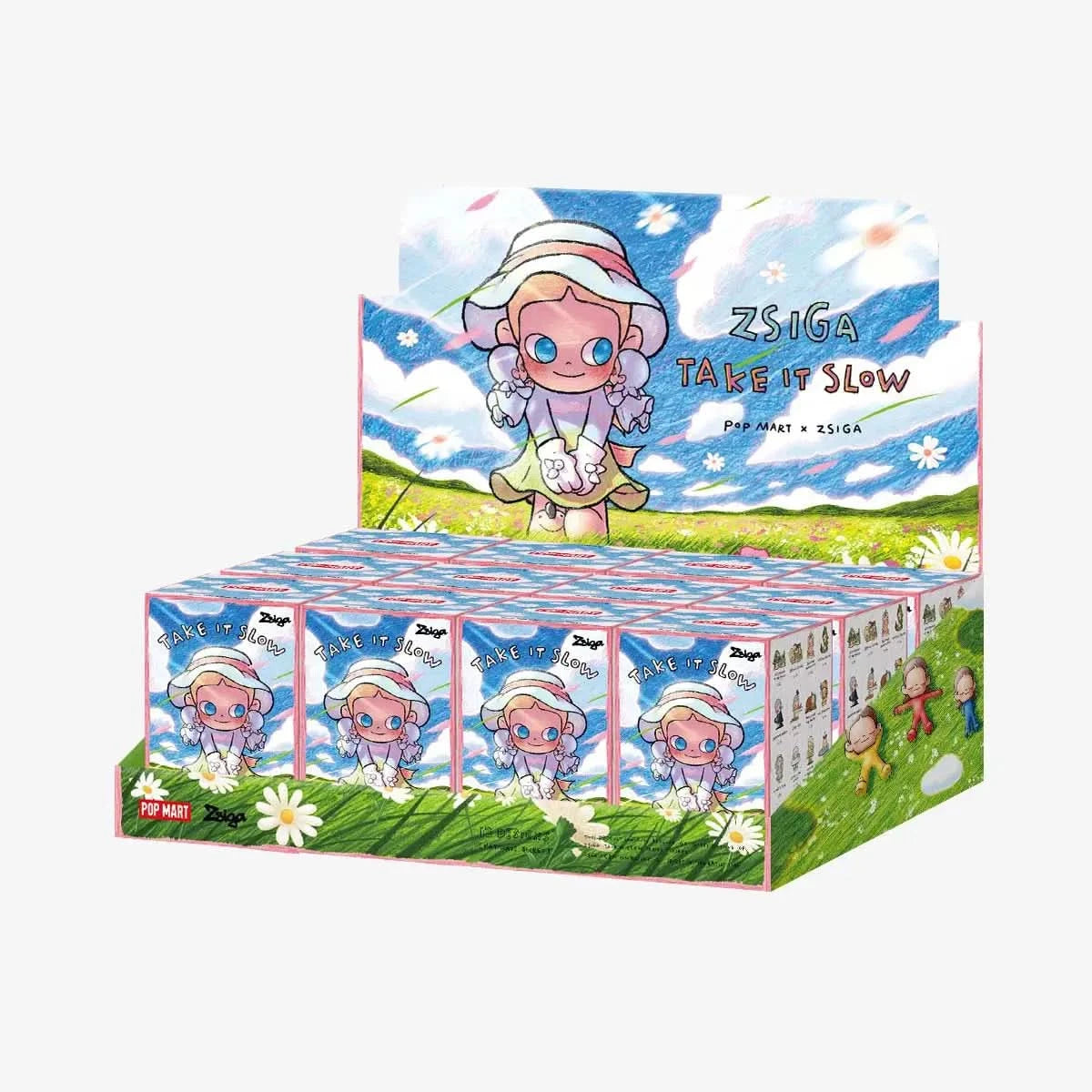 Zsiga Take It Slow Series Figures Blindbox - toptoylands