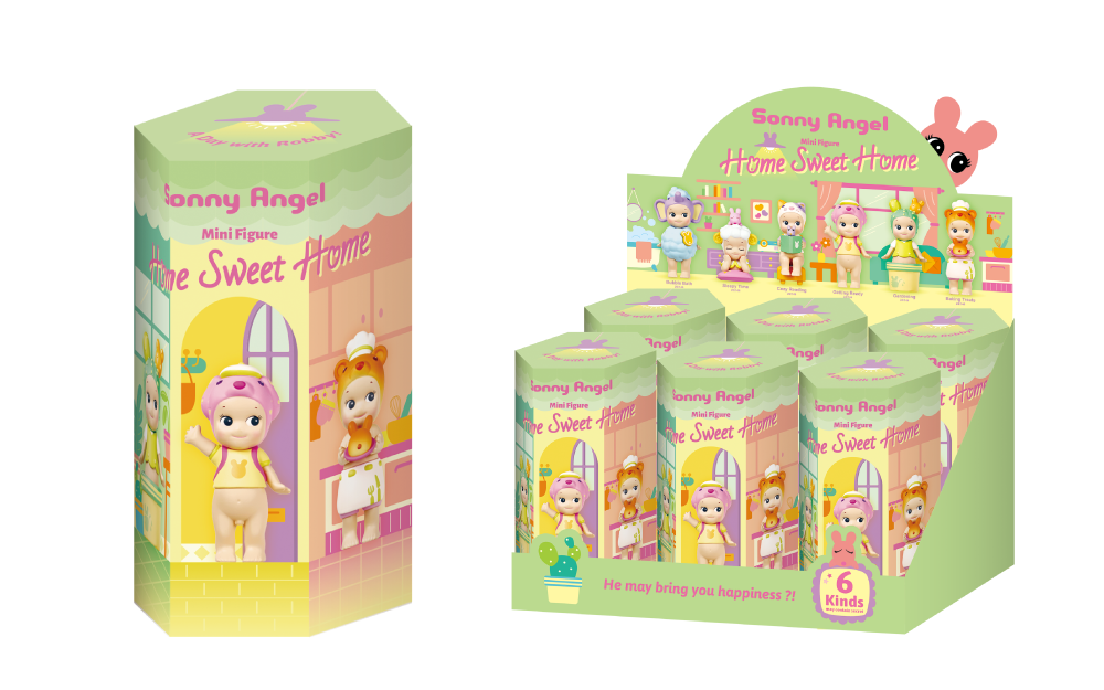 SONNY ANGEL Home Sweet Home Series Figures, Blind Box - toptoylands